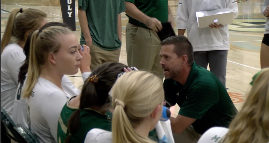 Much of the success of the volleyball program can be attributed to their head coach, Sam Crosson. In his seven years as head coach of the team he is largely responsible for bringing Cal Poly volleyball back to prominence. This year he earned his 100th victory at Cal Poly but it felt like any other win.