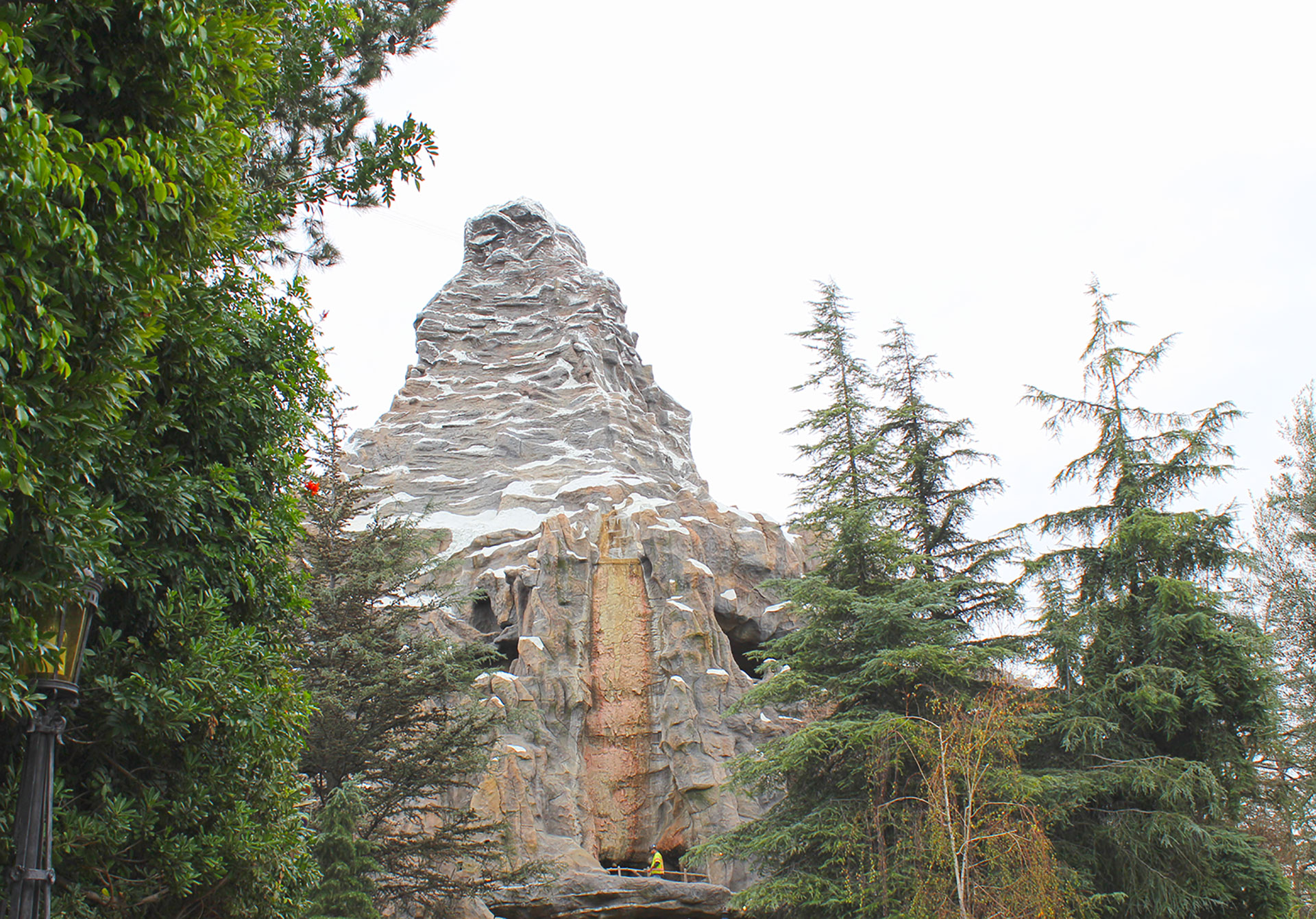 Iconic Matterhorn mountain undergoes construction during the slow time of the year for Disneyland. It has not yet been release what the end result will be, but guests can definitely expect an update to this rollercoaster-like ride.