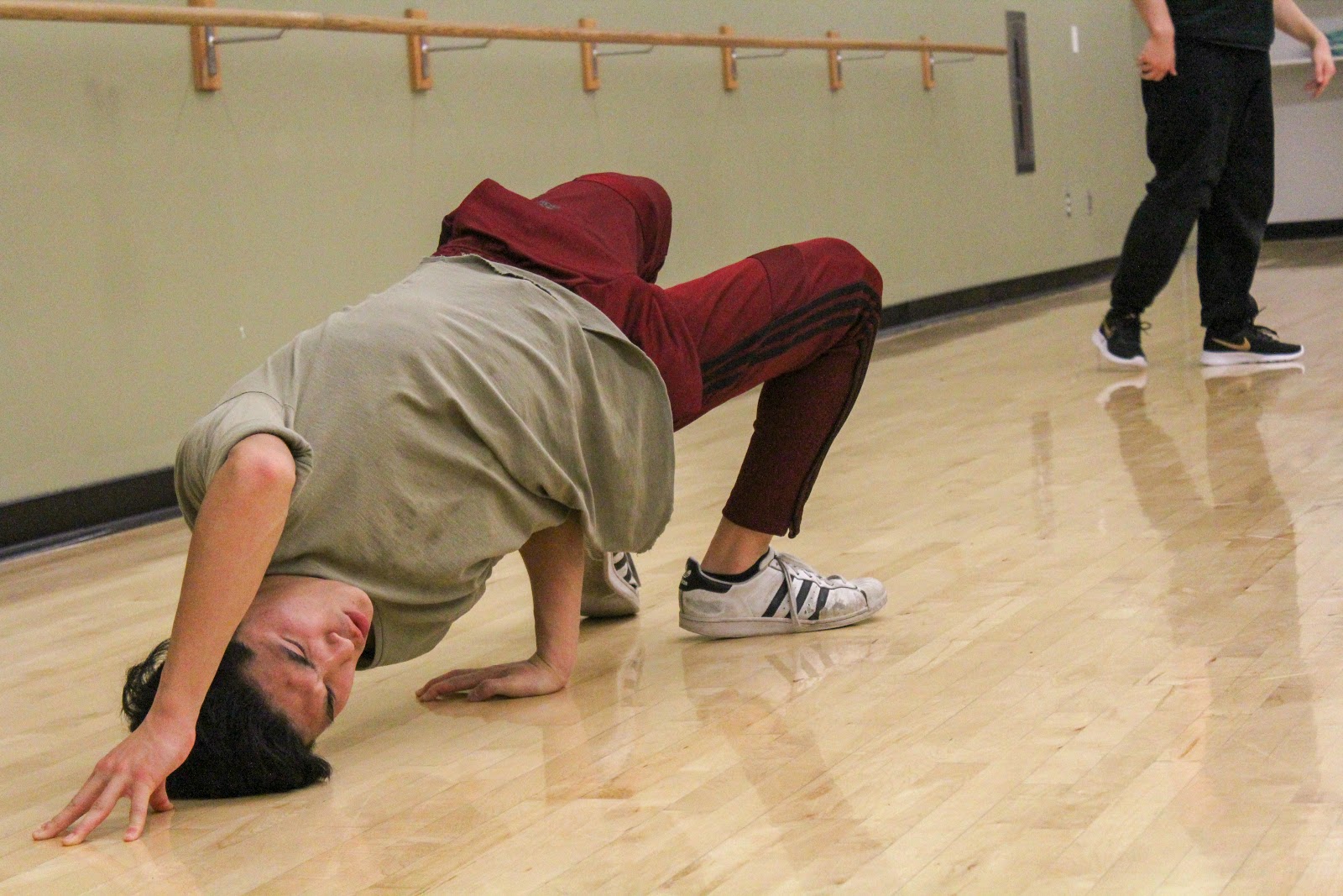 “Freestyle is a large part of breakdancing, and too many structured practices can limit creativity,” said Ivan Yen, a third year mechanical engineering major and the president of SLO Breakers. “So having a freeform practice every week gives our members a chance to be creative and work on their own moves.”